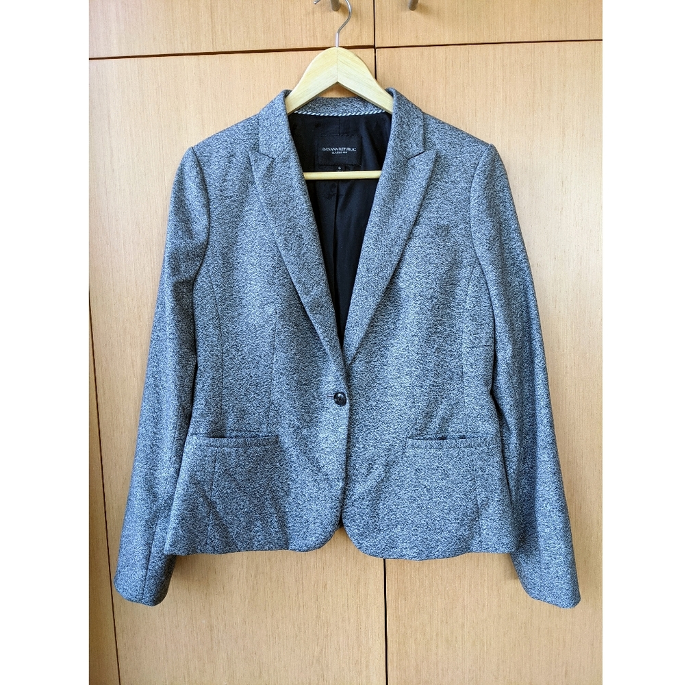 Grey Classic Fit Blazer